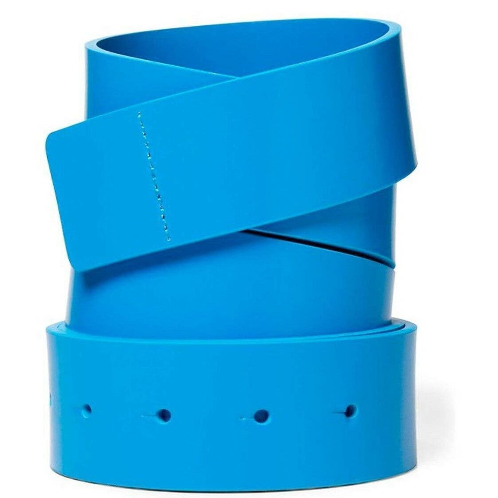 Oakley Men's Leather Belt Strap - Blue